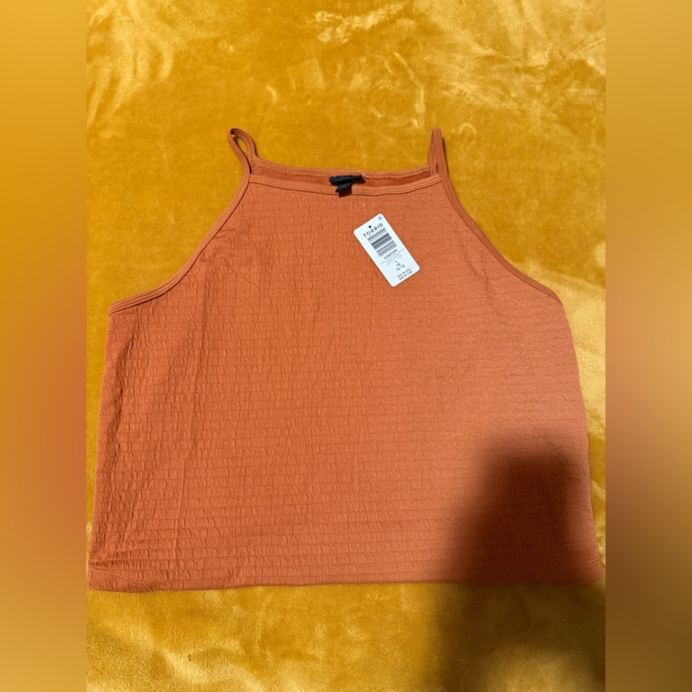 Torrid goddess neck crop top - Picture 2 of 8